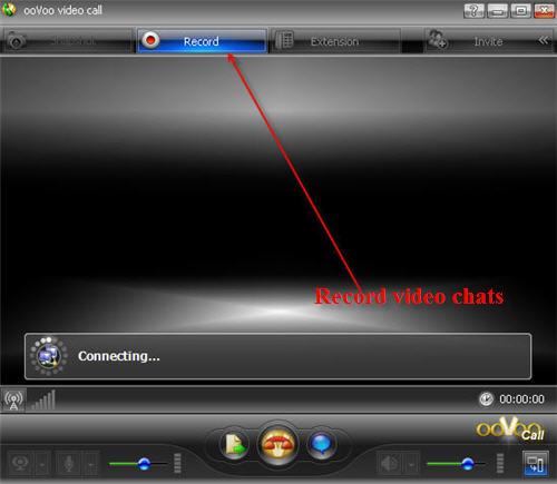 oovoo recording video audio chat